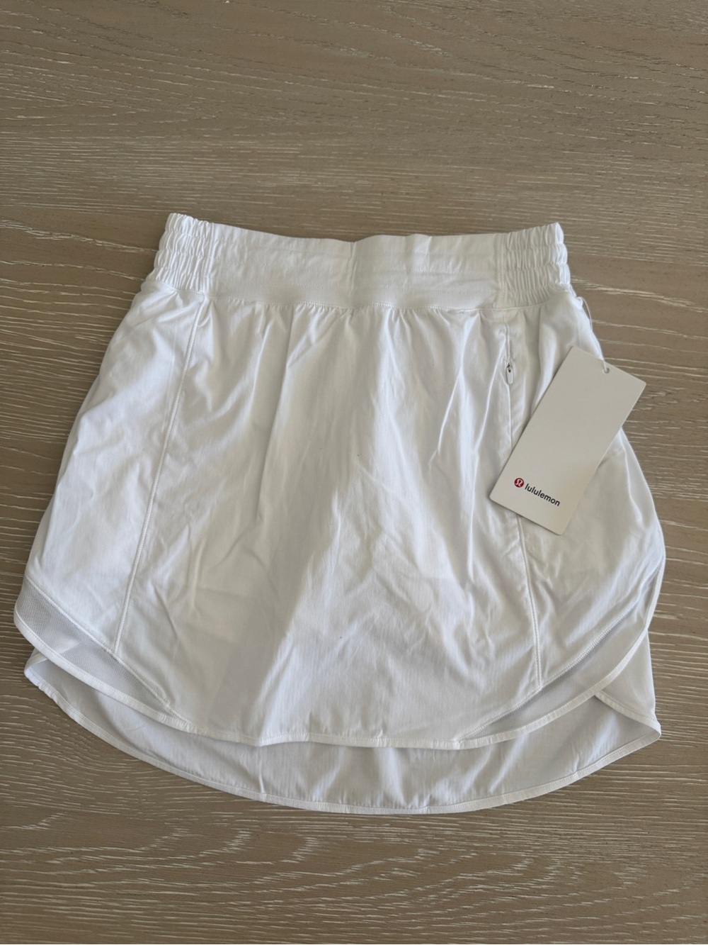 Lululemon White Hotty Hot HR Skort